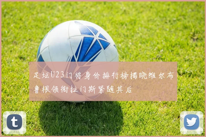 足坛U23门将身价排行榜揭晓维尔布鲁根领衔拉门斯紧随其后